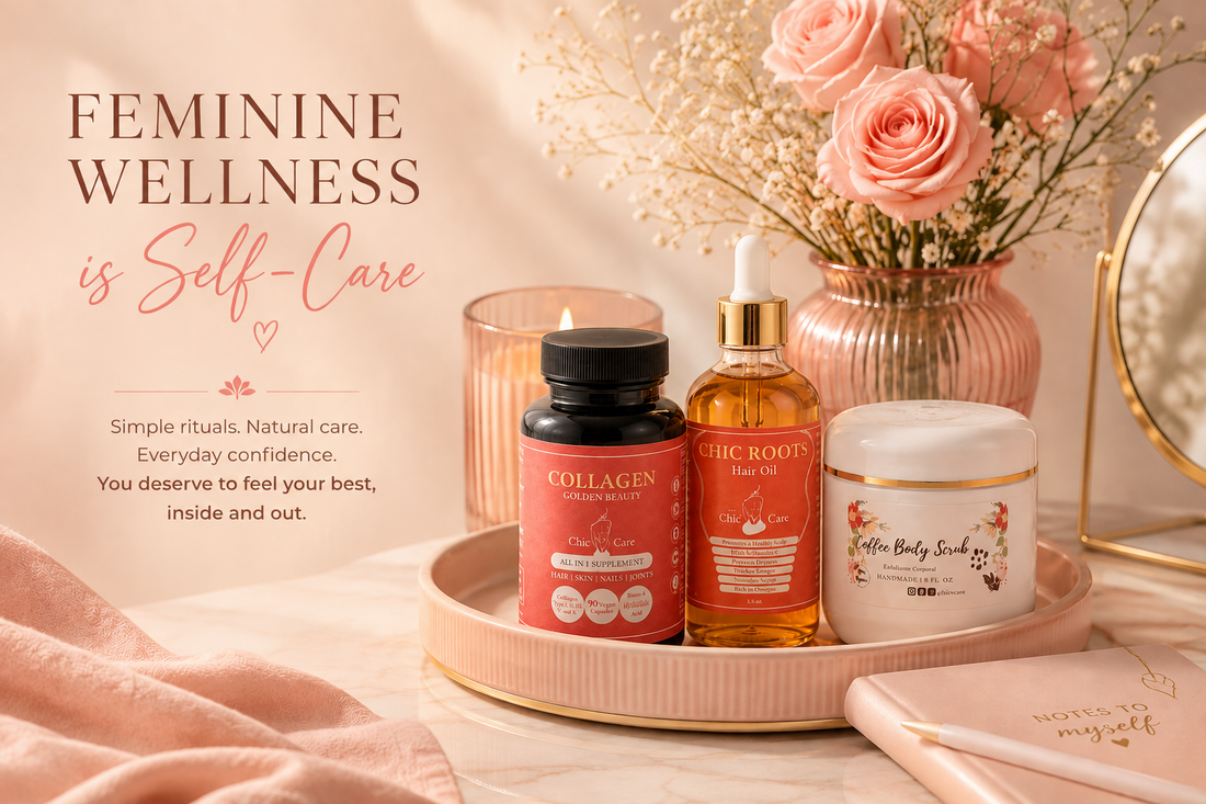 “Feminine Wellness Is Self-Care: Building an Intimate Care Routine That Feels Like You.”