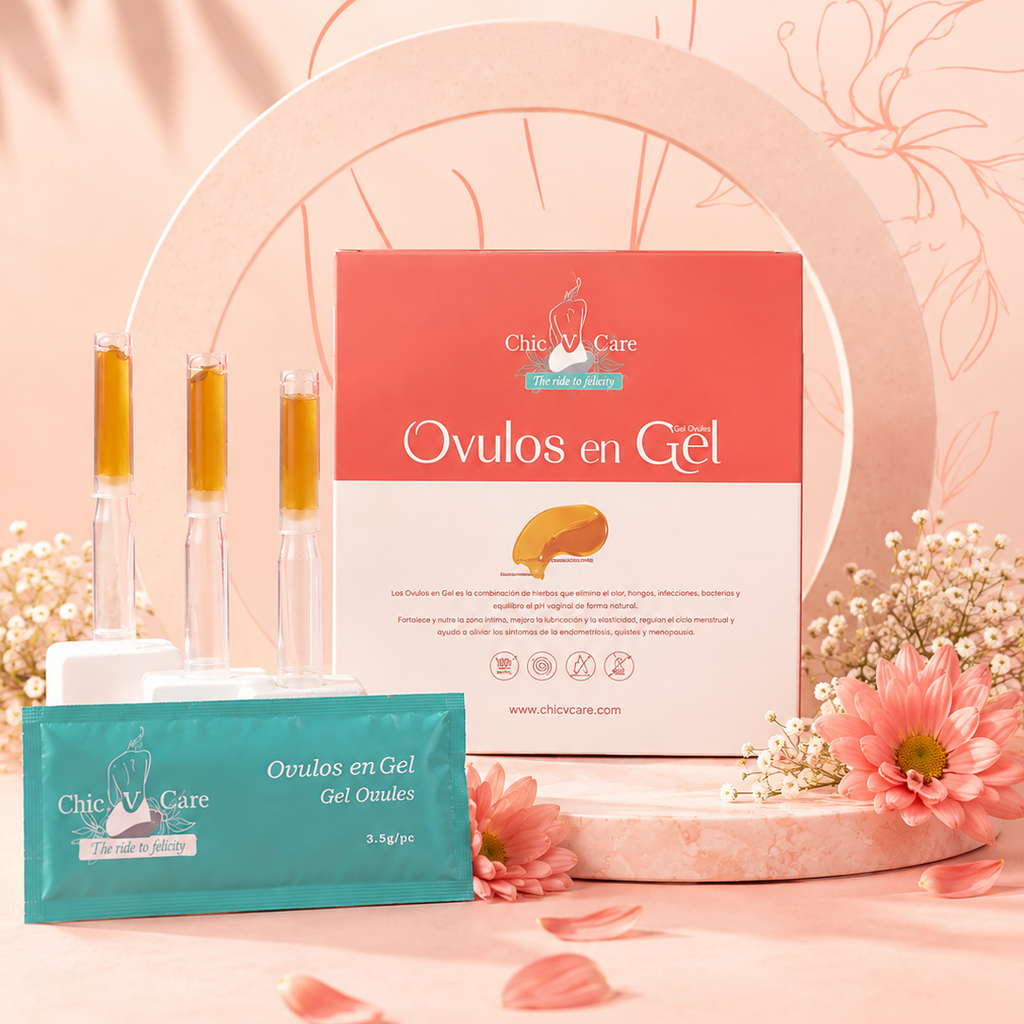 Chicvcare Ovulos en Gel feminine intimate care box and gel ovule applicators