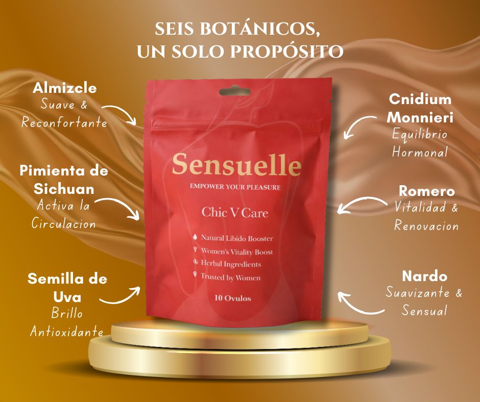Chicvcare Sensuelle Ovules botanical intimate wellness and lubrication support
